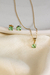 Conjunto Turmalina Helena Banhado a Ouro 18k - comprar online