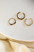 Anel Dois em Um Lea Banhado a Ouro 18K - loja online