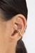 Piercing Fake Seta Cravejado | Conch Banhado a Ouro 18k na internet