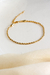 Pulseira Cordão Baiano Lucy Banhado a Ouro 18k na internet