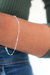 Pulseira Jess de Veneziana com Bolinhas Prata 925 legitima - Bermalina Jóias