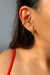 Brinco Gota Minimalista Amelia Banhado a Ouro 18k - comprar online