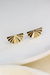 Brinco Leque Bárbara Banhado a Ouro 18k - comprar online