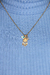 Colar Amuletos Banhado a Ouro 18k