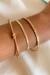Pulseira Bracelete Trançado Camila Banhado a ouro 18k - loja online