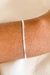 Pulseira Laura Laminada Prata 925 na internet