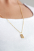 Colar Longo Plaquinha Cruz - comprar online