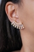 Brinco Ear Cuff Stella Zircônias Banhados a Ouro 18k - Bermalina Jóias