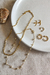 Imagem do Colar Elos Cartier Bruna Banhado a Ouro 18k