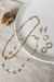 Argola Alice com Pérolas Banhado a Ouro 18k - loja online