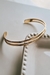 Bracelete Minimalista Dois Filetes Banhado a Ouro 18k na internet