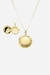Colar Relicário Redondo Banhado a Ouro 18k - comprar online