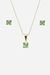 Conjunto Turmalina Helena Banhado a Ouro 18k - comprar online
