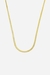 Choker Malha Fita Lavinia 3 mm Banhado a Ouro 18k - comprar online