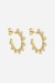 Argola Alice com Pérolas Banhado a Ouro 18k - comprar online