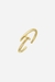Anel Ajustável Prego Mya Banhado a Ouro 18k - comprar online