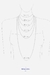 Colar Letra Cravejada Banhado a Ouro 18k - loja online