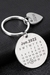 Chaveiro Personalizado Calendário Aço Inox na internet