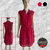 Vestido Tommy Hilfiger | Preto e Vermelho | Seminovo