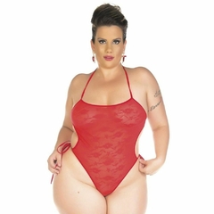 BODY EM RENDA PLUS SIZE PIMENTA SEXY - loja online