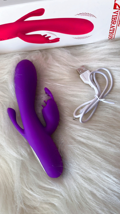 VIBRADOR TRIPLA ESTIMULAÇÃO 12 MODOS DE VIBRAÇÃO