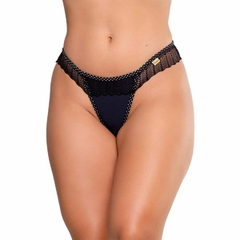 TANGA POÁ FIO DUPLO COM DETALHES EM RENDA PATITEX na internet