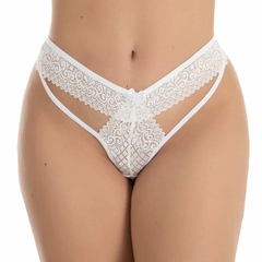 CALCINHA ANGELICA EM RENDA COM TULE PATITEX - loja online