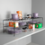 Prateleira Divisora Dupla Cozinha 2 Unid Armário 32cm - comprar online