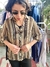 Camisa listrada marrom