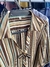 Camisa listrada marrom - comprar online