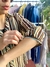 Camisa listrada marrom