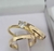 Combo Braga + Classic em Ouro 18k
