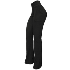 Calça social preta bolsos, do P ao Plus (64/66).