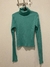POLERA VERDE TALLE 1