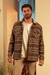 jaqueta xadrez overshirt