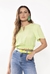 blusa cropped solta social