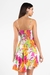 vestido curto estampado solto - Aninha Many Stories