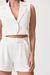 Short linho solto alfaiataria - comprar online