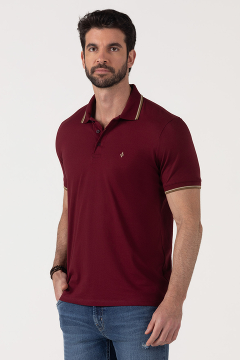 Camiseta gola polo