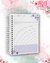 C16 FLORAL 12 - LILAS FUNDO ESCURO - comprar online