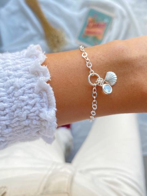 Pulseira Concha + Ponto de luz