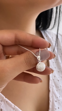 Conjunto esfera cravejada