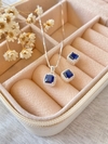 Conjunto quadrado azul