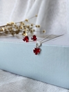 Conjunto vermelho