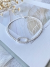 Pulseira Riveira detalhe oval