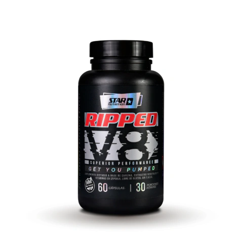 Ripped V8 Quemador - 60 Cápsulas STAR NUTRITION