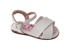 SANDALIA INF. FEM. MOLEKINHA FIVELA BRANCO - comprar online