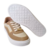 TENIS FEM. MOLECA BRANCO OFF BEGE - comprar online