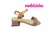 SANDALIA INF. FEM. MOLEKINHA OURO ROSADO