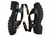SANDALIA FEM. VIZZANO FLATFORM PRETO na internet